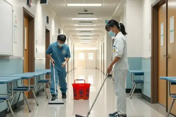 天王寺区 学校清掃事例